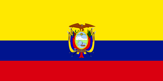 living in ecuador flag