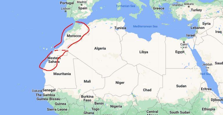 how is life for foreigners in morocco map