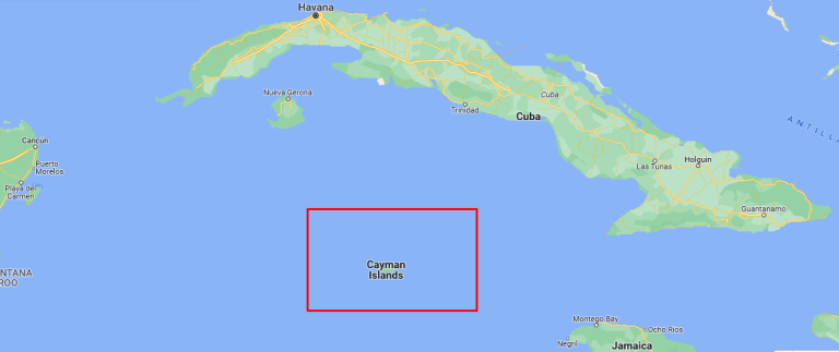 moving to cayman islands map