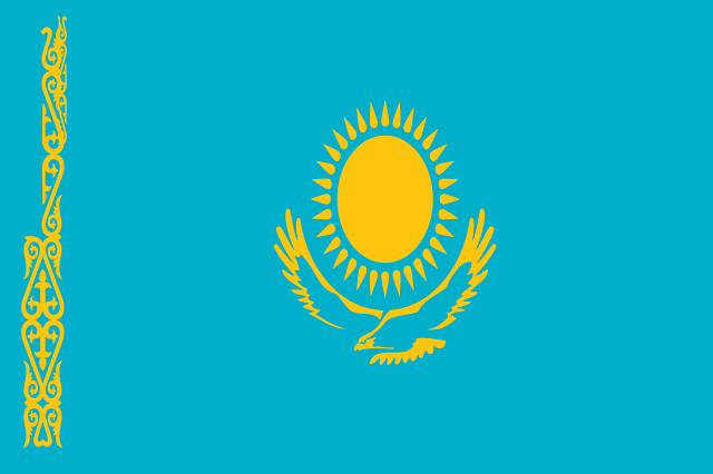 moving to kazakhstan flag