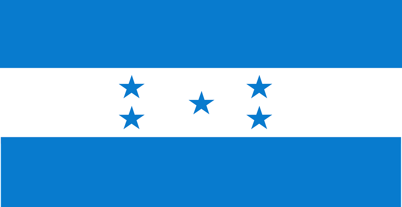 living in honduras flag