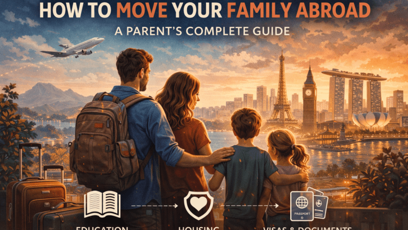 How to Move Your Family Abroad A Parent's Complete Guide