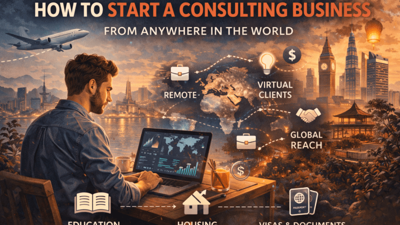 How to Start a Consulting Business from Anywhere in the World