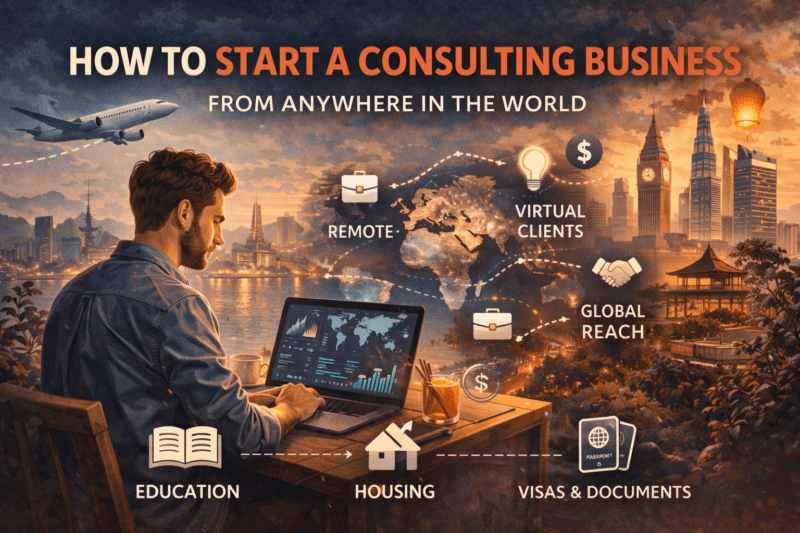 How to Start a Consulting Business from Anywhere in the World