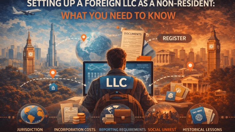 Setting Up a Foreign LLC as a Non-Resident What You Need to Know